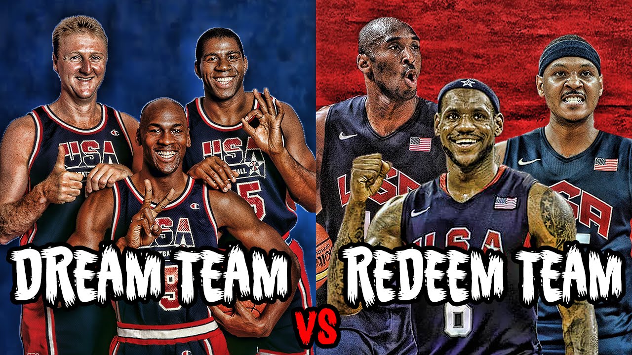 1992 Dream Team vs 2008 Redeem Team