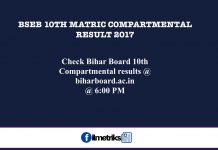 BSEB 10th Matric compartmental results 2017, BSEB 10th Class compartmental exam results, Bihar Board compartmental result 2017