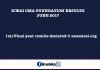 ICWAI CMA foundation results 2017