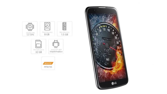 LG K8 Specifications
